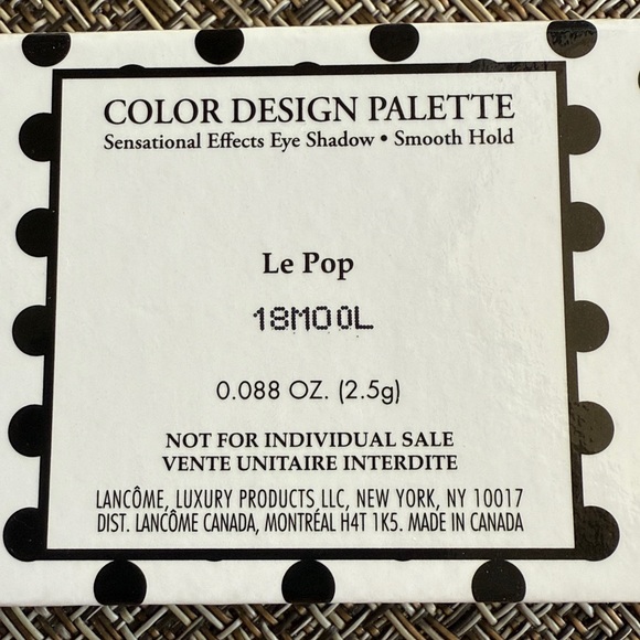 Lancôme Color Design Eye Shadow Palette - Le Pop 2.5g🔥🔥🔥 - Picture 6 of 12
